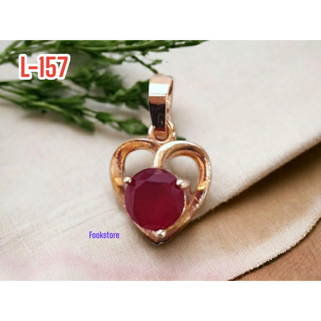 LIONTIN KALUNG PERMATA ZICRON ANTI ALERGI/L-157/L-158/L-161