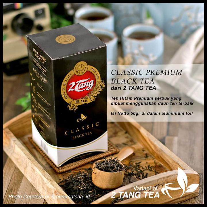 

Teh 2 Tang Classic Indonesian Black Tea Teh Hitam Premium 2Tang 200Gr