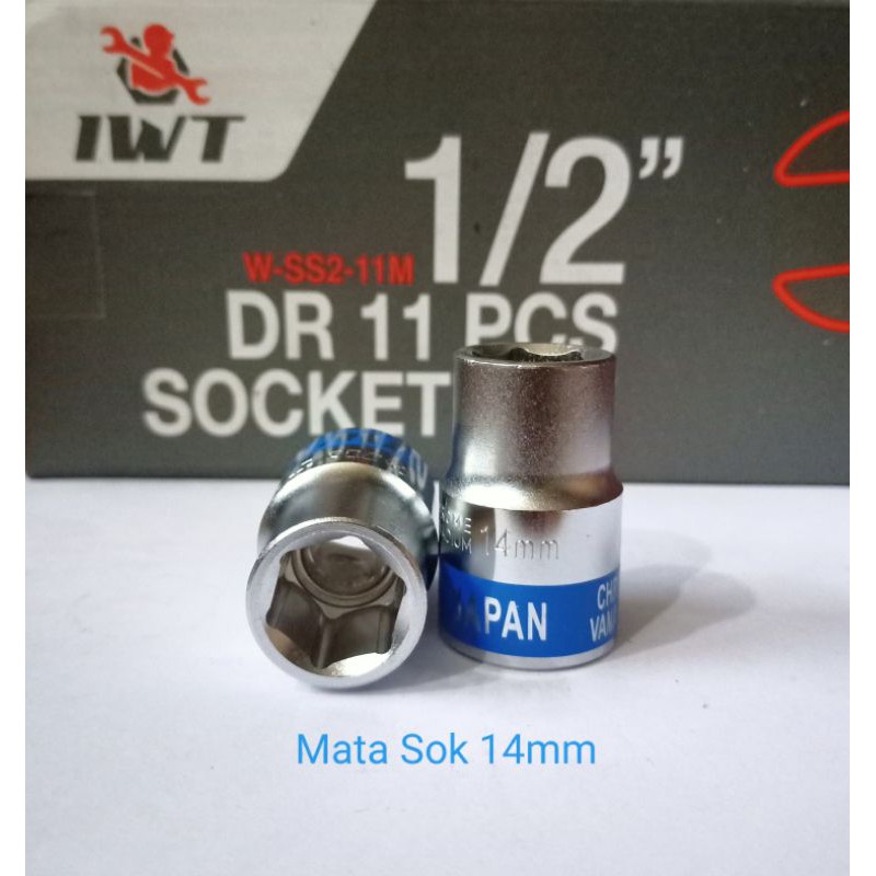 Japan Mata Socket Sok 14mm IWT