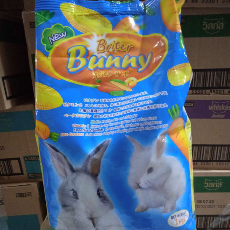 BRITER BUNNY MAKANAN KELINCI FRASPACK 1KG