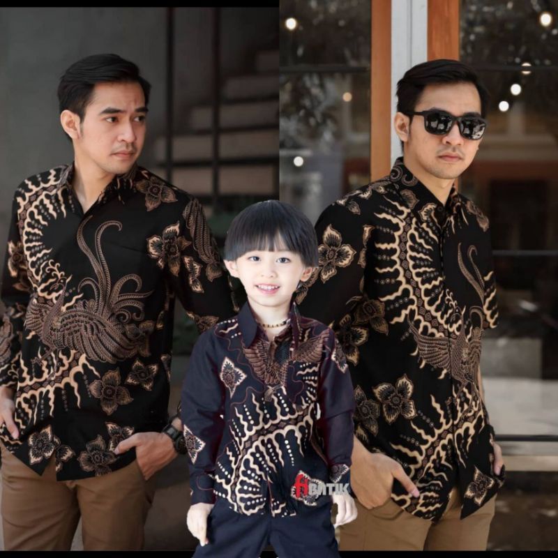 BATIK COUPLE AYAHDANANAK/BATIK COUPLE ATASAN PRIA