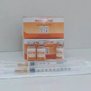 Jual WORMECTIN 5 ML OBAT CACING INFEKSI KUTU CAPLAK TUNGAU Shopee