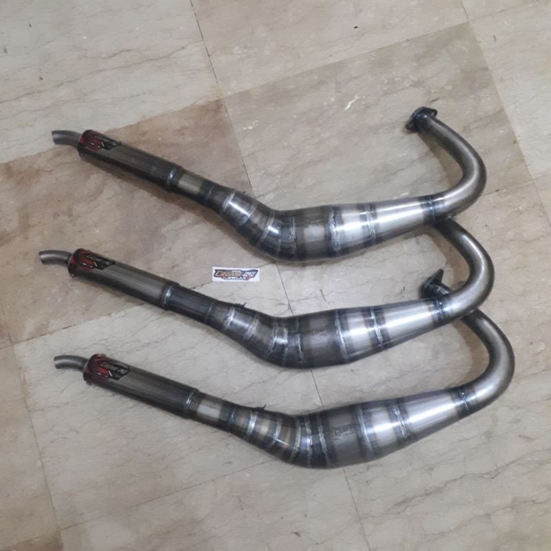 Knalpot Creampie original RX king cobra serpico Galvanis