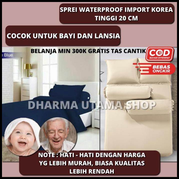 Sprei Waterproof 90X200X20