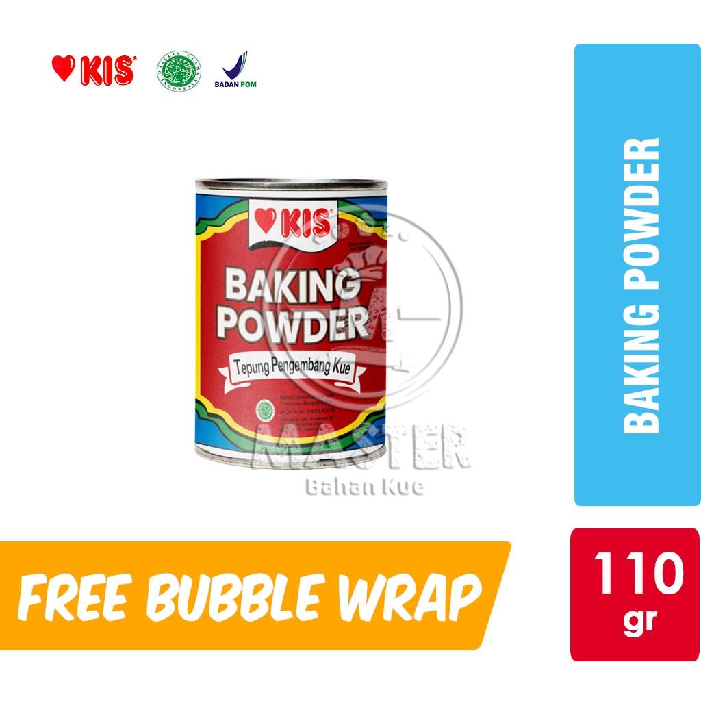 

KIS Baking Powder Double Acting [Kaleng 110gr]