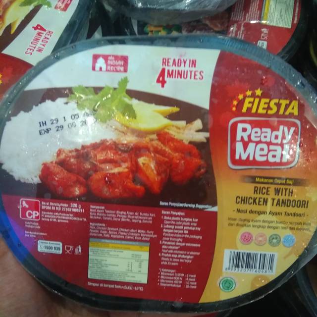 Fiesta ready meal chicken tandoori