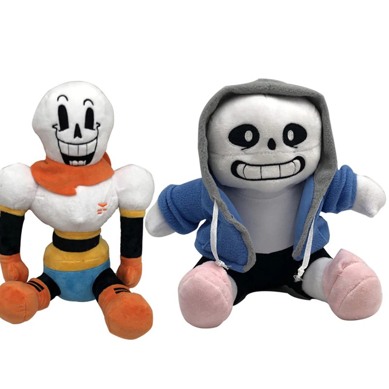 Boneka Anak 1 piezas León acostado juguete de felpa 20-35 cm Undertale Sans papiro registrar Chara