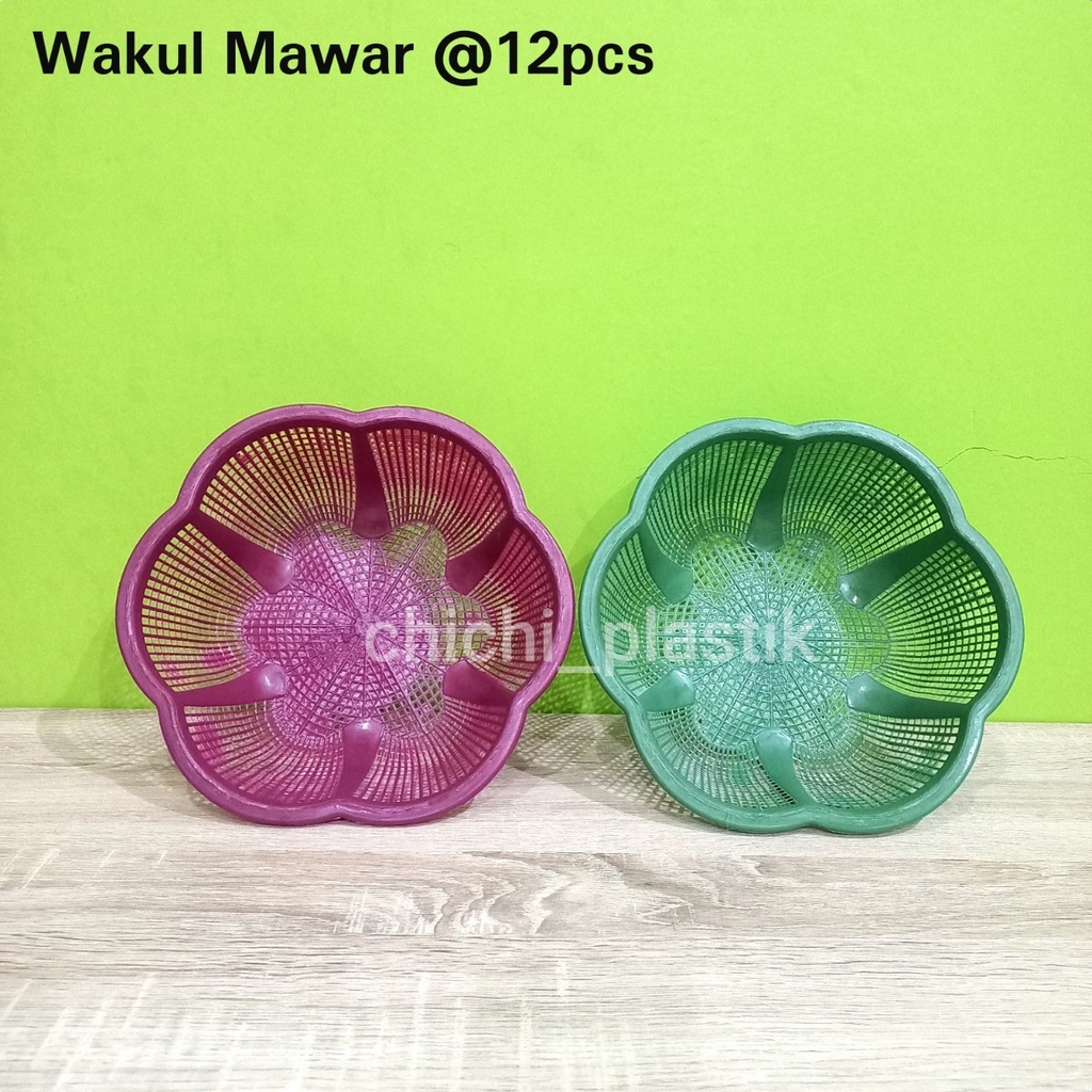 Isi 12 PCS!! Wakul Mawar / Wakul lubang ori / wakul sayur / wakul hajatan