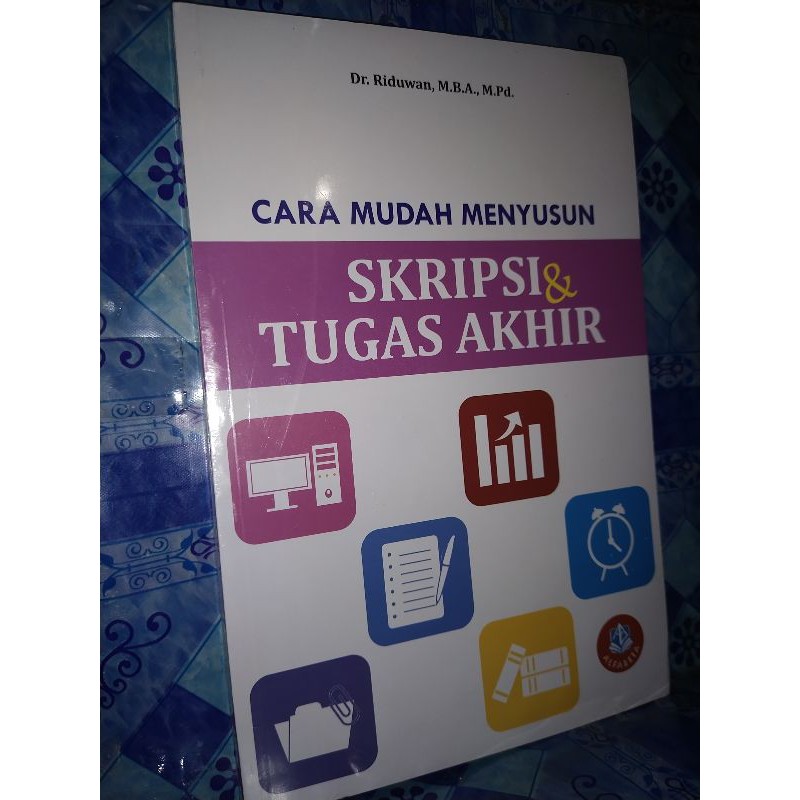 

cara mudah menyusun skripsi dan tugas akhir.buku ori