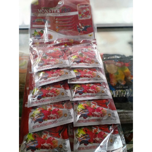 MONSTER PRO 1 RENTENG ISI 10 BUNGKUS
