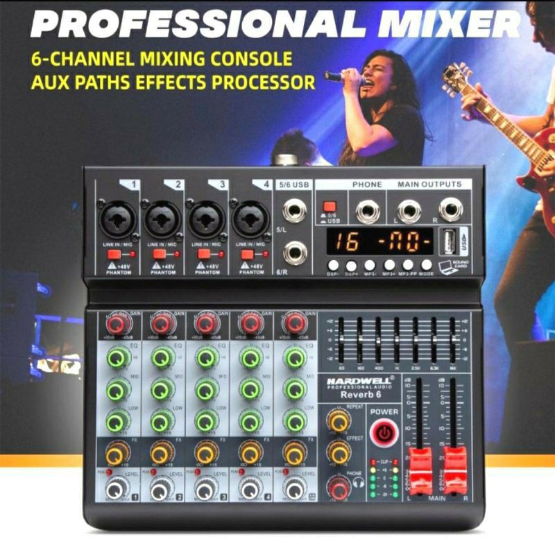 Mixer Hardwell Reverb 6 Original