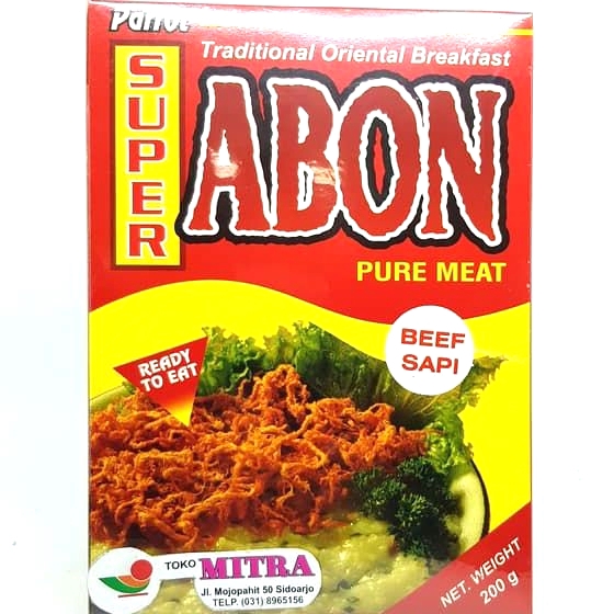 

PARROT ABON SUPER BEEF 200gr | SAPI ASLI PRAKTIS ENAK MANIS GURIH