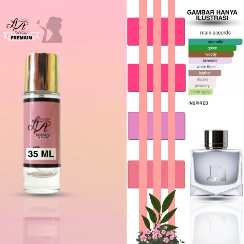 DUNHIL BLACK DESIRE for men REFILL LIA WANGI
