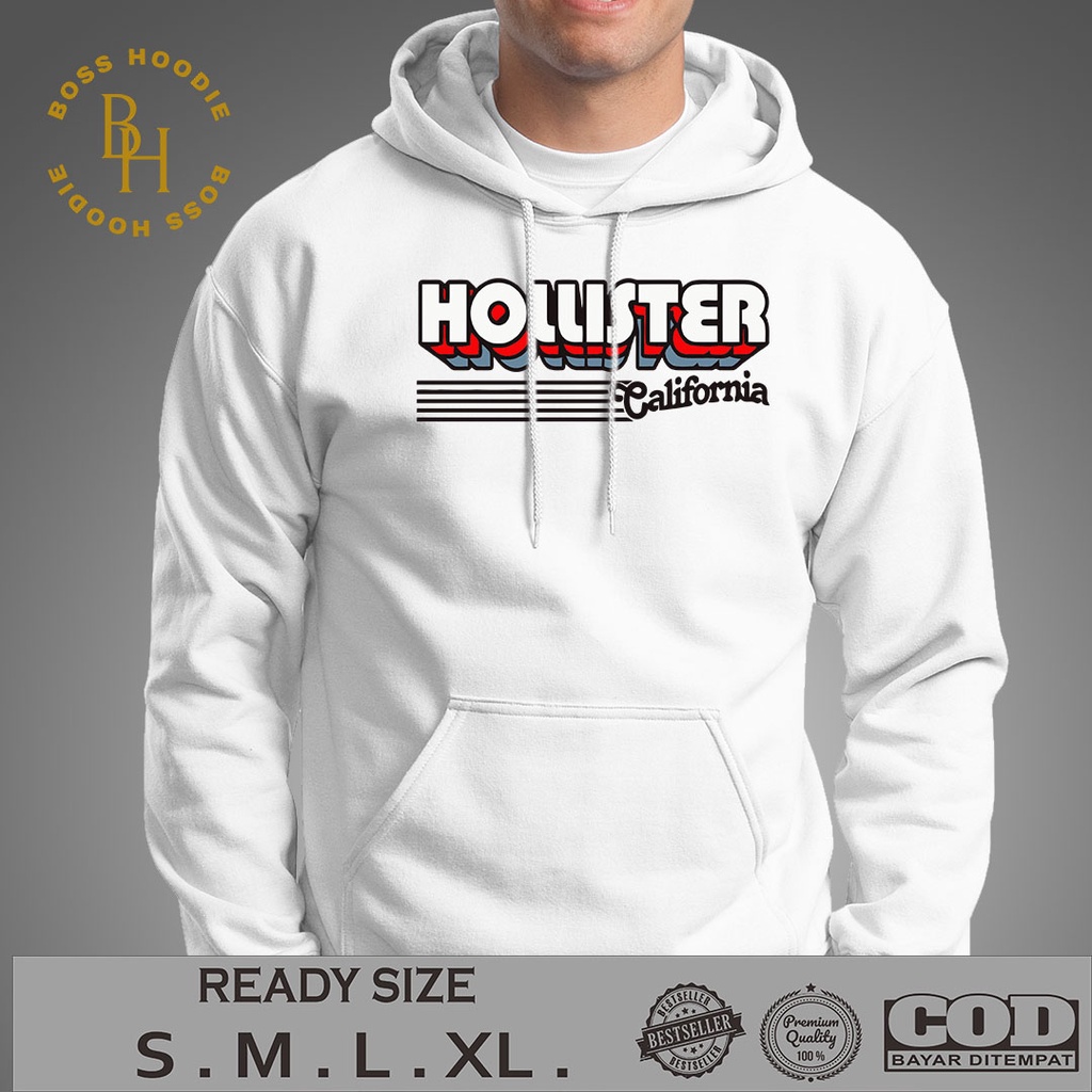 HOODIE HOLLISTER | HOODIE PRIA | JAKET PRIA | HOODIE KEREN