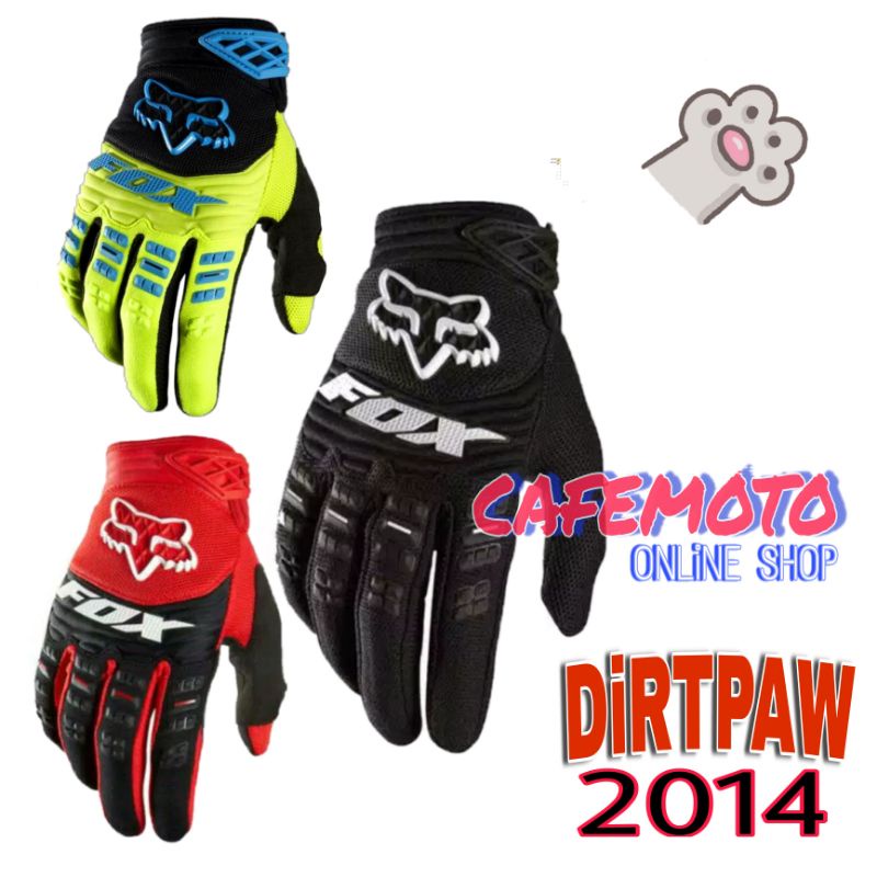 Sarung Tangan Dirtpaw 2014 sepeda bikers fx downhill trail cross 2013 turing adventure mtb Dp13 Dp14 Dp23