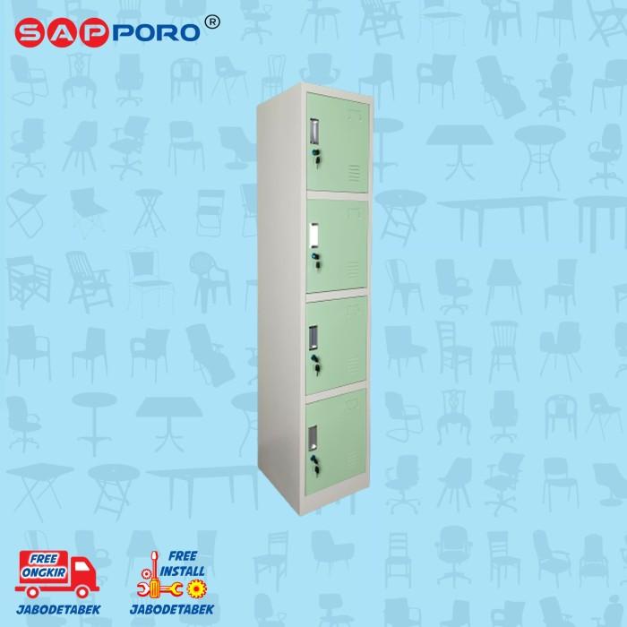 

Cabinet | Locker Besi / Loker Besi 4 Pintu Sapporo Koln 4 - Light Pastel