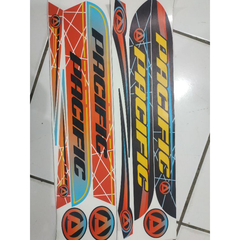 

stiker decal frame Pacifik