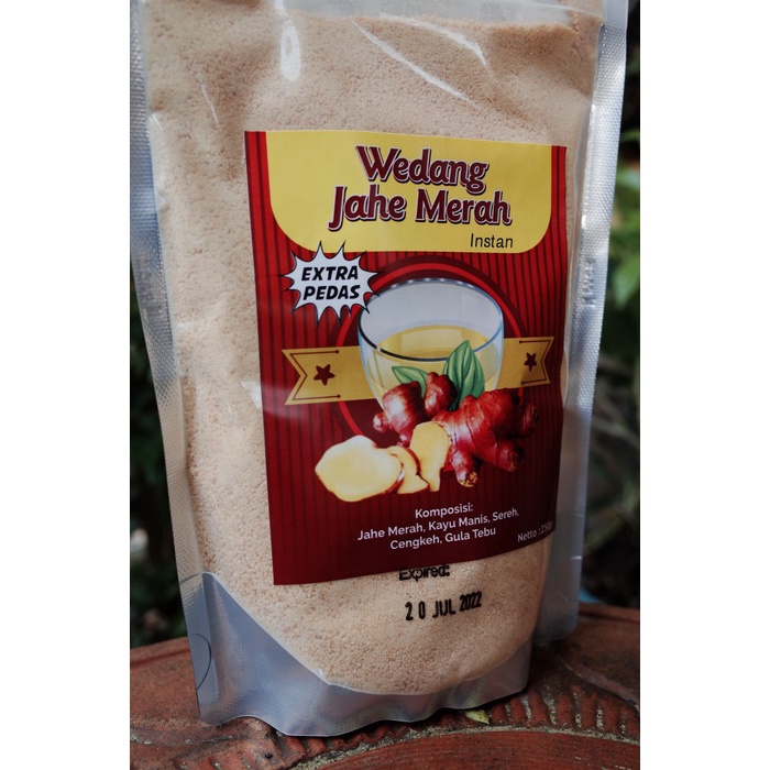 

Wedang Jahe Merah Super - 250 gram (BERKUALITAS)