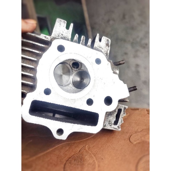 Silinder kop Cylinder head custom klep sonic 24/28 & 22/25 pnp honda astrea grand legenda supra revo