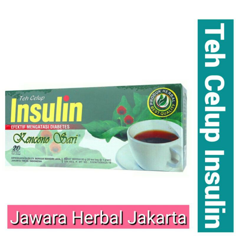 

Teh Celup Daun Insulin Obat Herbal Diabetes Kencono Sari Original