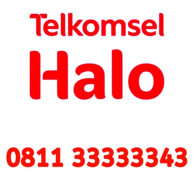 NOMOR CANTIK KARTU HALO PERDANA TELKOMSEL HEXSA 333333 NYARIS 33333333 MINIMALIS 0811 33333343