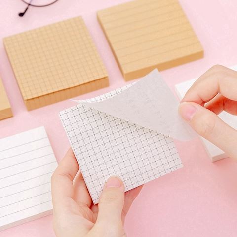 Grid and Line Sticky Notes (80 sheet)