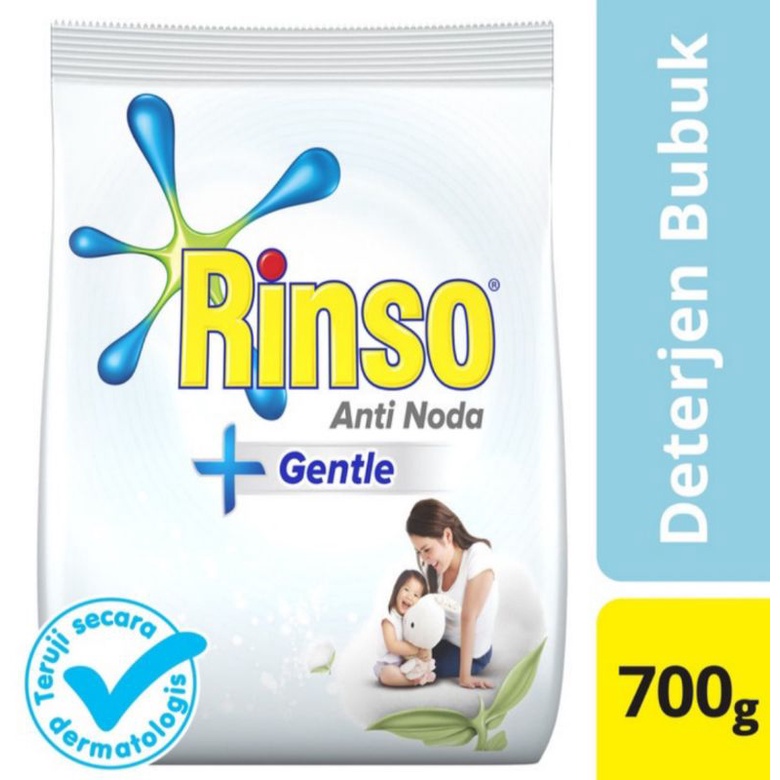 Rinso Gentle deterjen bubuk