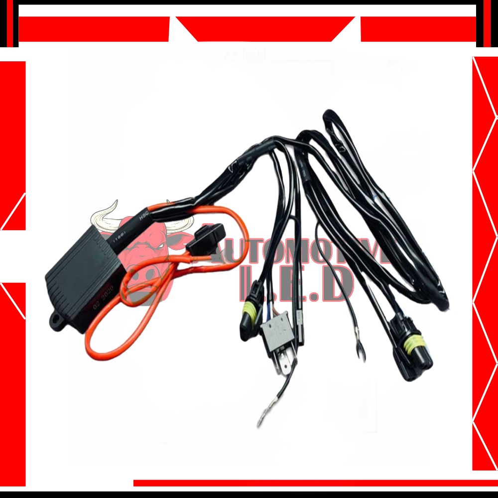 ORIGINAL KABEL RELAY BILED MOBIL RELAY SUPER 2 BILED | KABE RELAY HID MOBIL KABEL 2 LAMPU