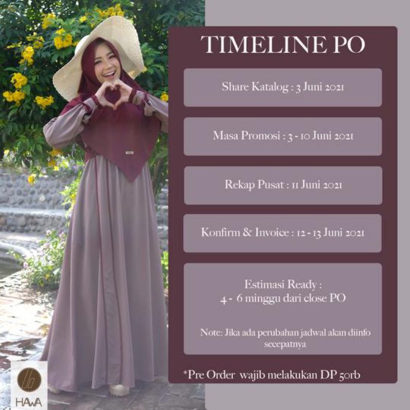 Gamis Dress Nadhira By Hawa