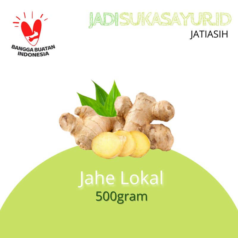 

Jahe Putih Lokal 500gram - Bumbu Masak Rempah