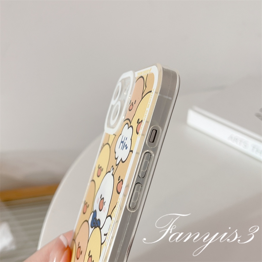 Samsung A14 A34 A54 M14 A04 A04s M23 A03 A13 A23 A33 A53 A73 A03s A02 A12 A22 A52 A72 A32 A51 A71 A50 A50s A30s A30 A20 A21s A31 A11 M53 M33 Soft Case TPU Motif Kartun Bebek Untuk