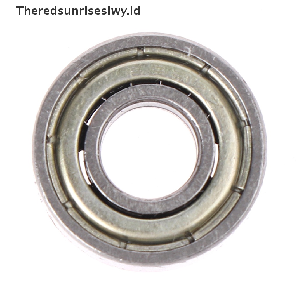 (Theredsunrisesiwy.Id) 10pcs / Set Bola Bearing Deep Groove Bahan Carbon Steel Ukuran 696zz