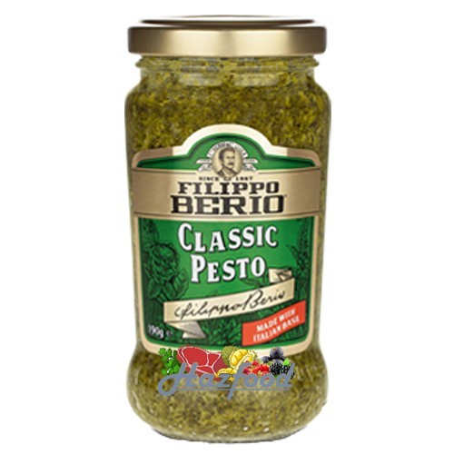 

Filippo Berio Classic Pesto 190gr - Saus Pasta Spagheti Pesto Basil