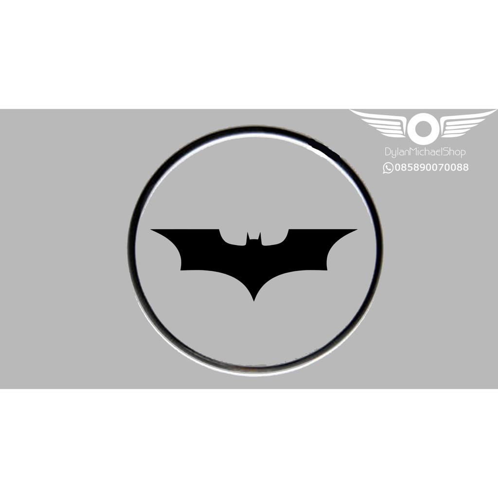 Stiker Mobil Tangki Bensin DC Super Hero Batman Car Fuel Sticker Cool