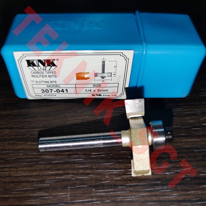 ROUTER BITS FOR WOOD / MATA ROUTER / PROFIL 307-041 KNK (T SLOTTING)