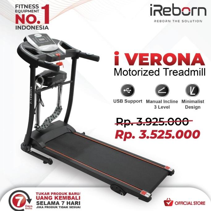 Alat Fitness Treadmill IReborn I-Verona