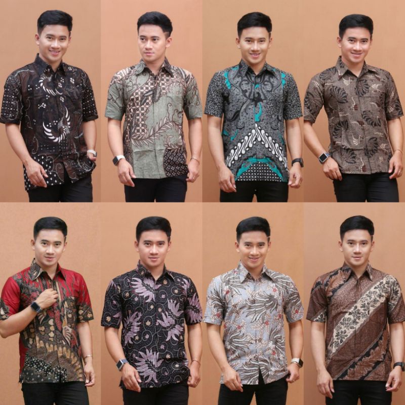 NEW ARRIVAL DISTRO BATIK PRIA BORDIR SOGAN HRB026 BATIKAF NOTOARTO BATIK IPNU-IPPNU HEM PRIA Be