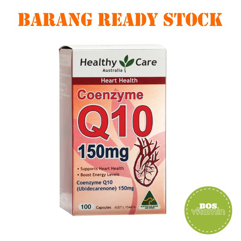 SPECIAL  PRICE Healthy Care CoEnzyme Q10 150mg - 100 kapsul