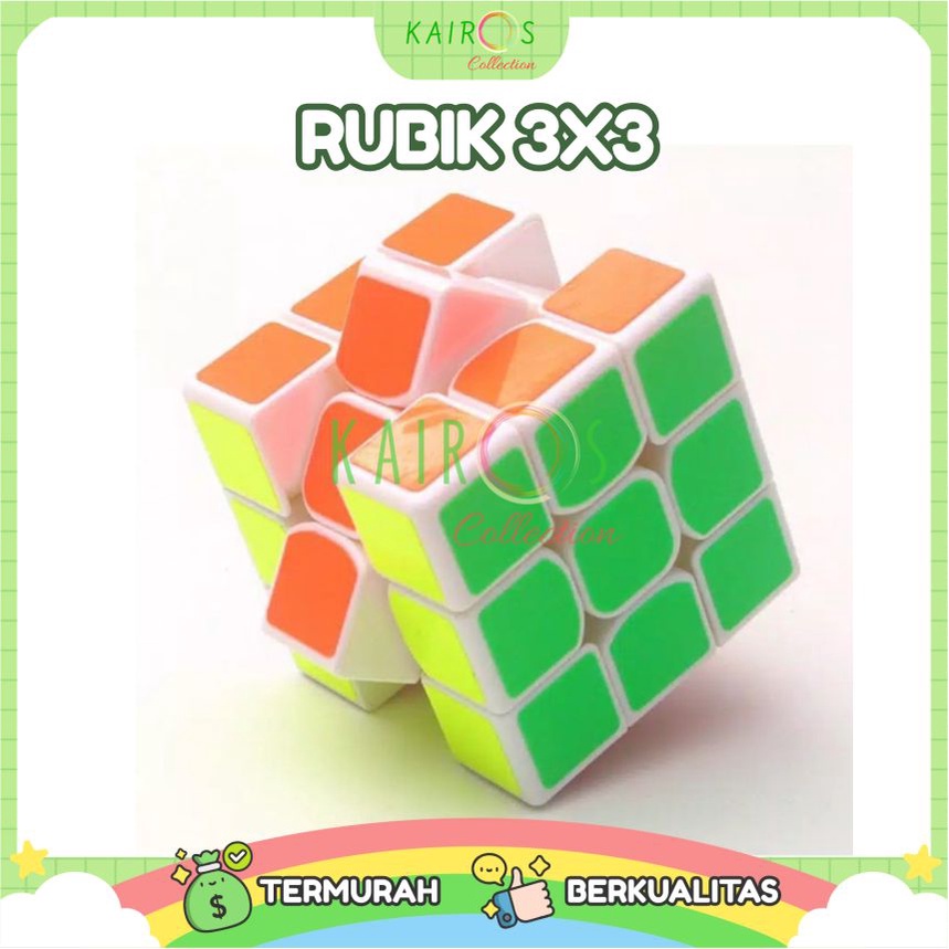 Rubik 3x3 Yongjun Guanlong White base Puzzle Rubik