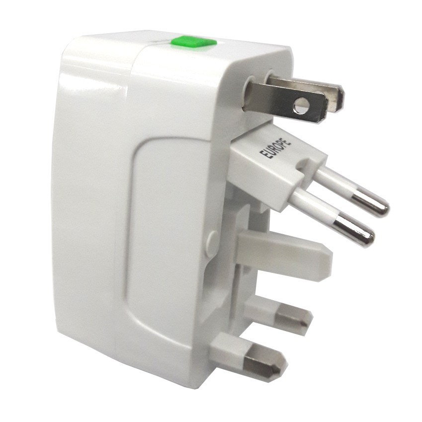 Universal Travel Adaptor UTA-03 ( USB 1A ) - Putih  - 630001