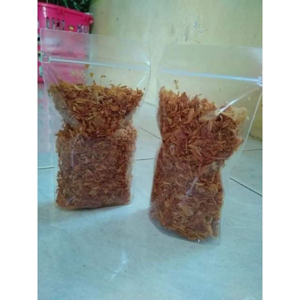 

Bawang goreng asli Brebes tanpa tepung
