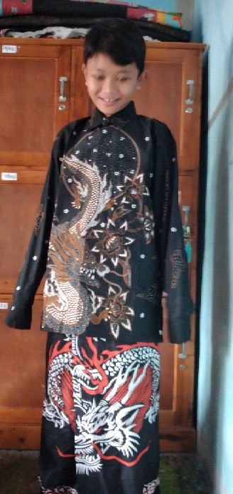 Naga Sogan Kemeja Batik Pria Katun Primisima Full Furing