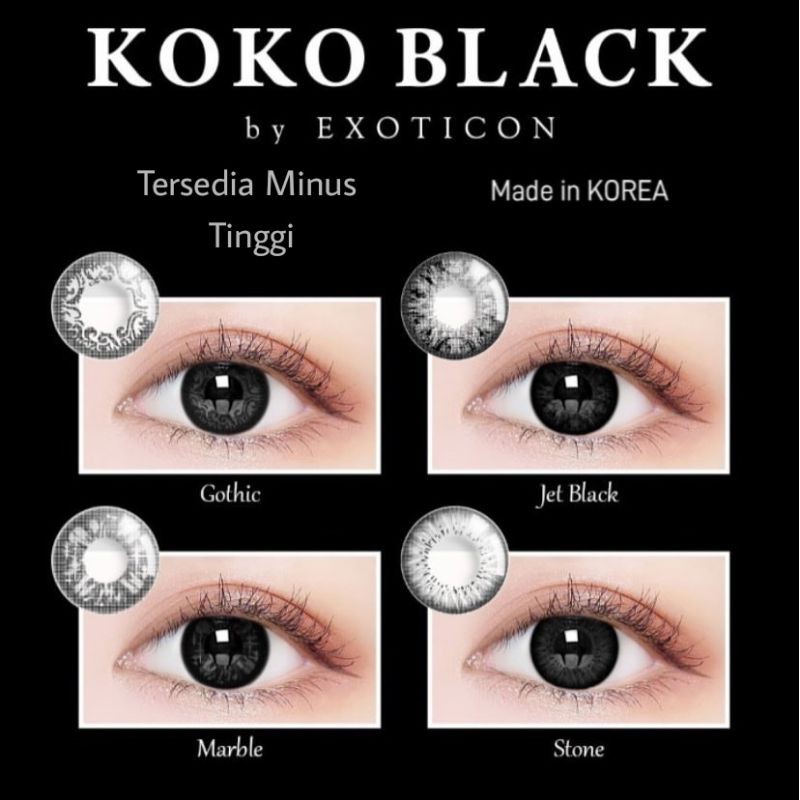 Softlens Koko Black