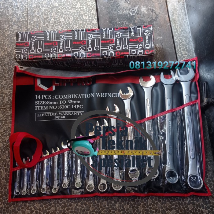 IOP | kunci ring pas (ring pas kunci) 8-32 LIPPRO