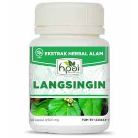 LANGSINGIN HPAI HERBAL PENGURANG LEMAK TUBUH