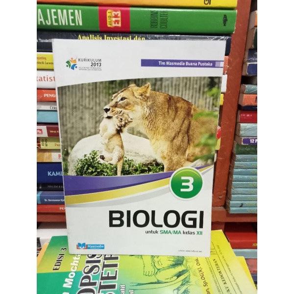 buku biologi kelas 12 SMA masmedia