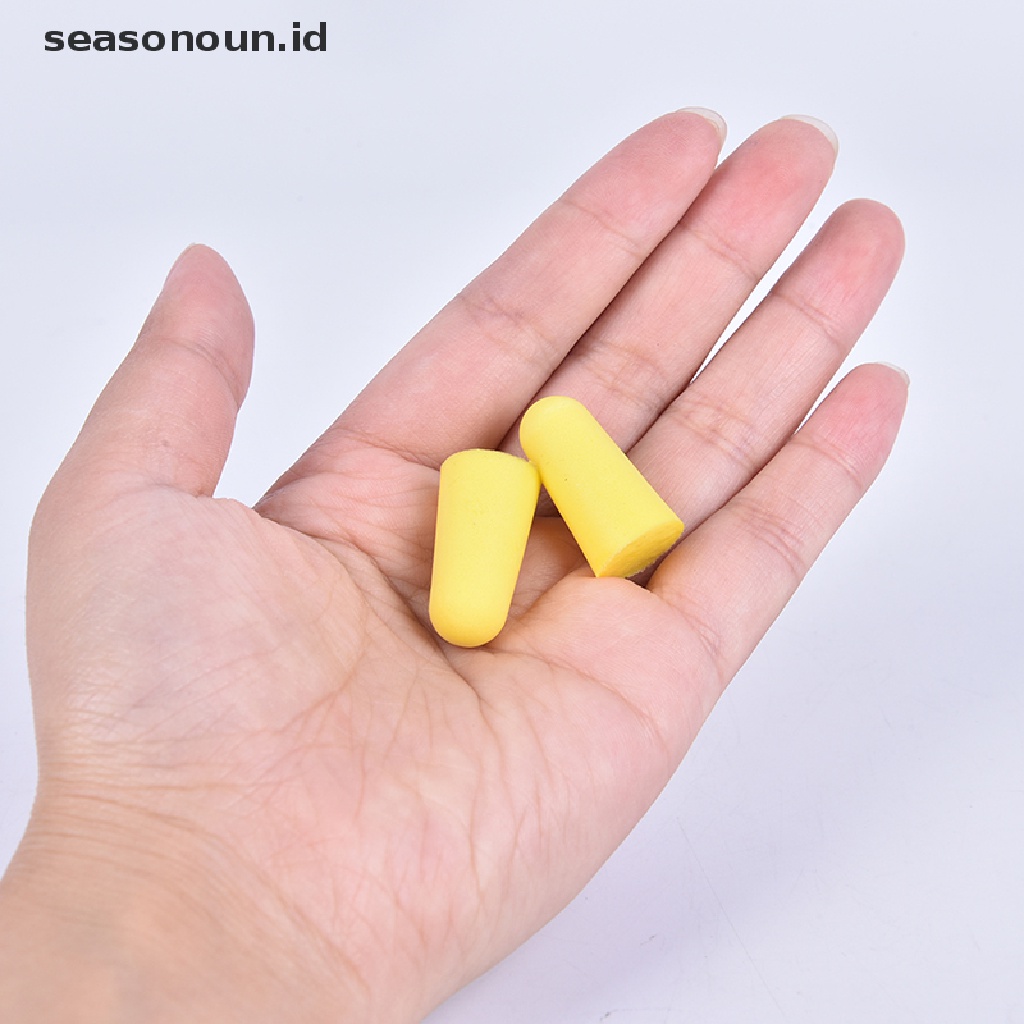 5 Pasang Earplugs Bahan Busa Anti Bising Untuk Berenang