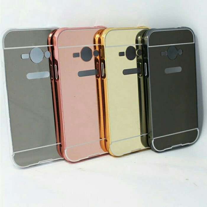 Termurah Luxury Bumper Slide Mirror Alumunium Case Samsung Galaxy V /Plus /G313