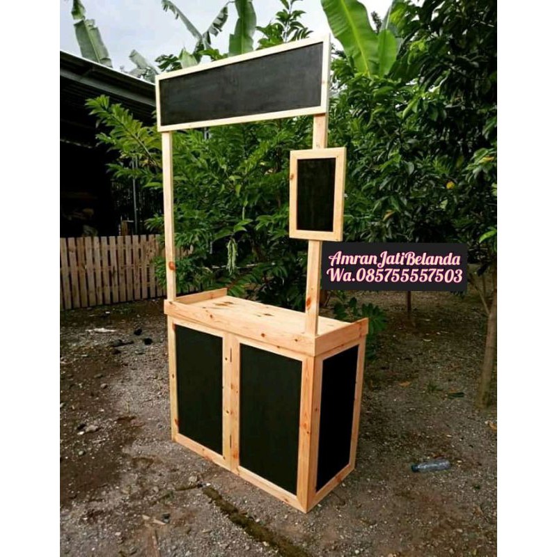 Booth portable jati belanda - booth jati belanda