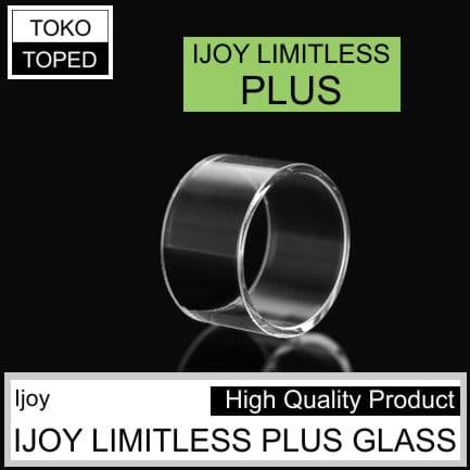 Tabung kaca IJOY LIMITLESS PLUS Replacement warna glass clear